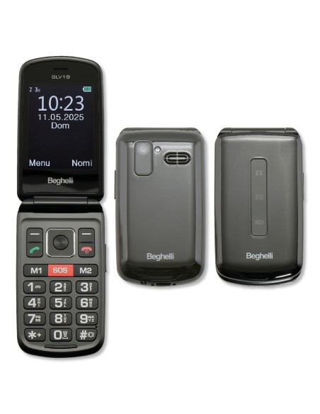 BEGHELLI PHONE SLV19N ECO SALVAVITA BLACK 9205N