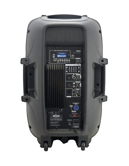 KARMA PSK 15A DIFFUSORE AMPLIFICATO 410WATT BT MIC/LINE-IN