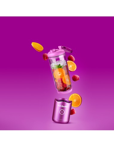 NUTRIBULLET NBP013VT FRULLATORE PORTATILE S/FILI RIC. CON USB VIOLA