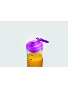 NUTRIBULLET NBP013VT FRULLATORE PORTATILE S/FILI RIC. CON USB VIOLA 2