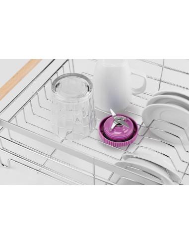 NUTRIBULLET NBP013VT FRULLATORE PORTATILE S/FILI RIC. CON USB VIOLA