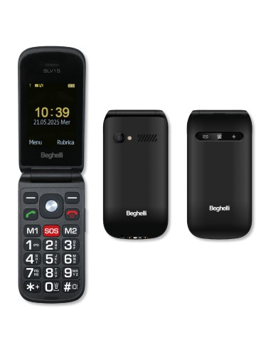 BEGHELLI PHONE SLV15N ECO SALVAVITA BLACK 9137N