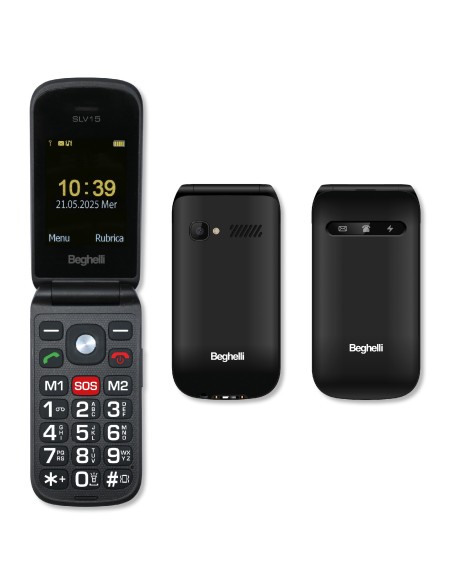 BEGHELLI PHONE SLV15N ECO SALVAVITA BLACK 9137N
