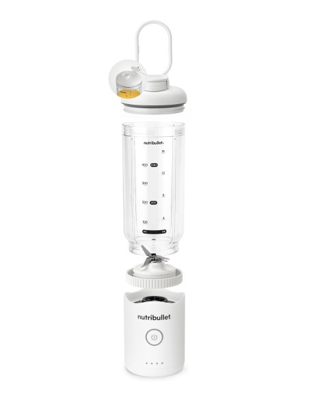NUTRIBULLET NBP013W FRULLATORE POR TATILE S/FILI RIC. CON USB BIANCO