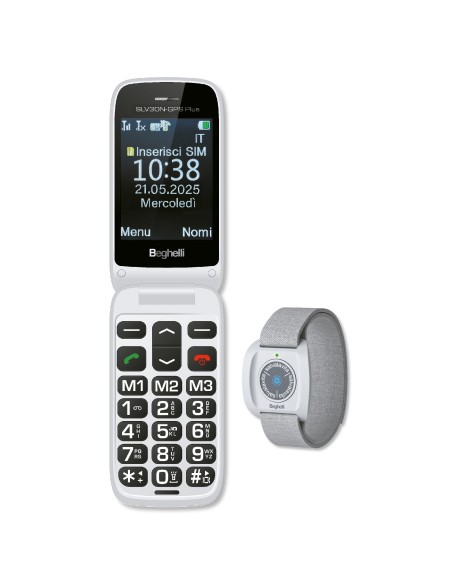 BEGHELLI KIT PHONE SLV30N-GPS PLUS SALVAVITA BLACK 9204N