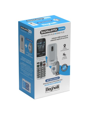 BEGHELLI KIT PHONE SLV30N-GPS PLUS SALVAVITA BLACK 9204N