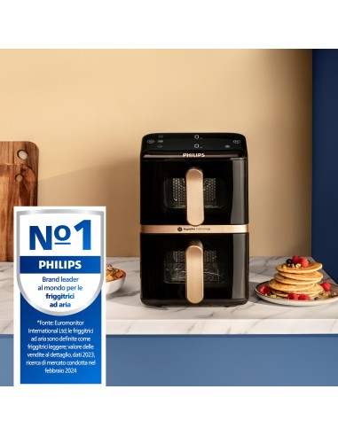 PHILIPS NA462/70 FRIGGITRICE AD    ARIA 10LT 6PR. DOPPIO CESTELLO