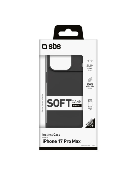 SBS TEINSTIP1769K IPHONE 17 PRO MAX COVER INSTINCT NERO