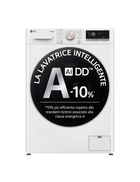 LG F4R7010TSWG LVB A-10% 10KG 1400G INVERTER AIDD TW360 VAPORE WI-FI