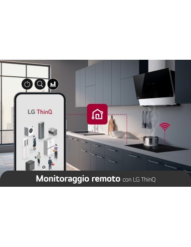 LG CCI7Z2438BA PIANO COTTURA INDUZIONE 60CM SLIM 56X48 4FLEX POWER SH.