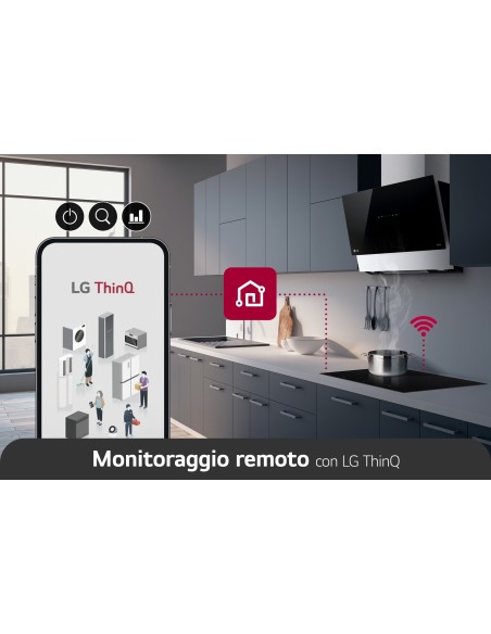 LG CCI7Z2438BA PIANO COTTURA INDUZIONE 60CM SLIM 56X48 4FLEX POWER SH.