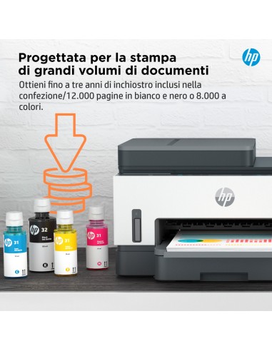 HP SMART TANK 7305 STAMPANTE AIO   3IN1 ADF WIFI