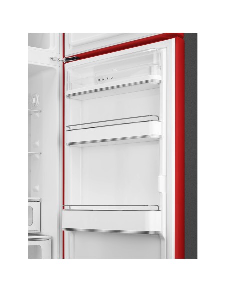 SMEG FAB30RRD6 FRIGO D.P. D ANNI 50 ROSSO CERNIERA DX
