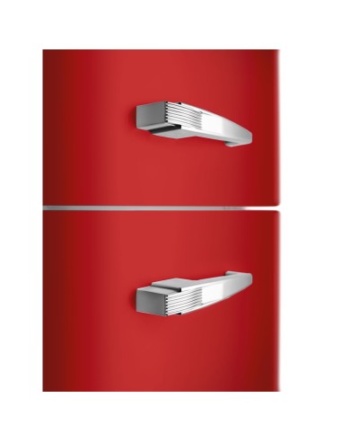 SMEG FAB30RRD6 FRIGO D.P. D ANNI 50 ROSSO CERNIERA DX