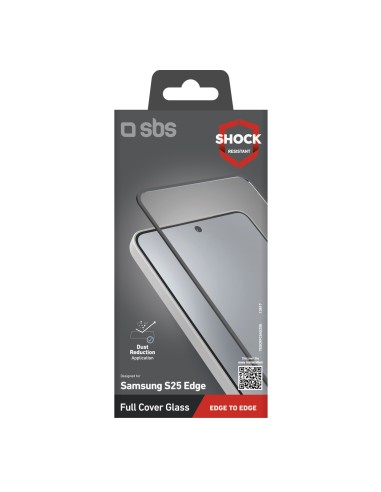 SBS TESCRFCSAS25E SAMSUNG S25 EDGE VETRO D3O TEMPERATO