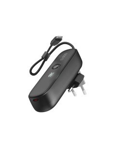 SBS TETRBB5000PD20 POWERBANK 5000MAH PD20 CAVO USB-C INTEGRATO NERO