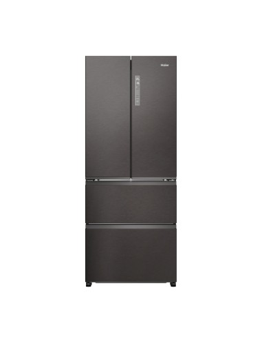 HAIER HFR3718DNMD FRIGO D FRENCH   DOOR NF 402LT DARK INOX H177,5 L70