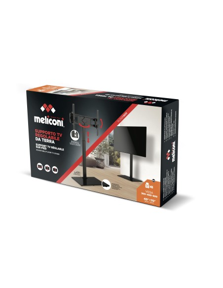 MELICONI SUPPORTO FLOOR 600 40"/70" 45KG DA TERRA