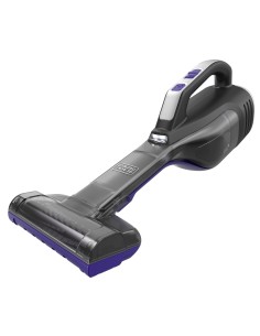 BLACK & DECKER DVD320BPQW ASPIRATUTTO CON LUCE PET 12V TITANIUM/VIOLA