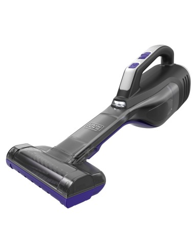 BLACK & DECKER DVD320BPQW ASPIRATUTTO CON LUCE PET 12V TITANIUM/VIOLA
