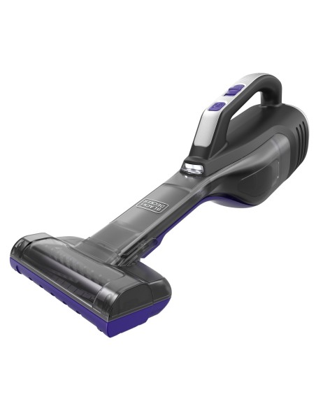 BLACK & DECKER DVD320BPQW ASPIRATUTTO CON LUCE PET 12V TITANIUM/VIOLA