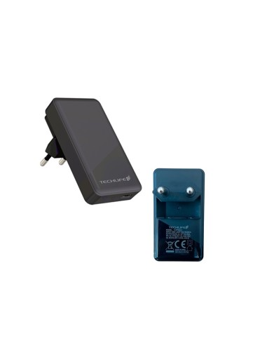 TECHLIFE TLMT0022 USB-C 45W GAN ALIMENTATORE RETE NERO PIEGHEVOLE