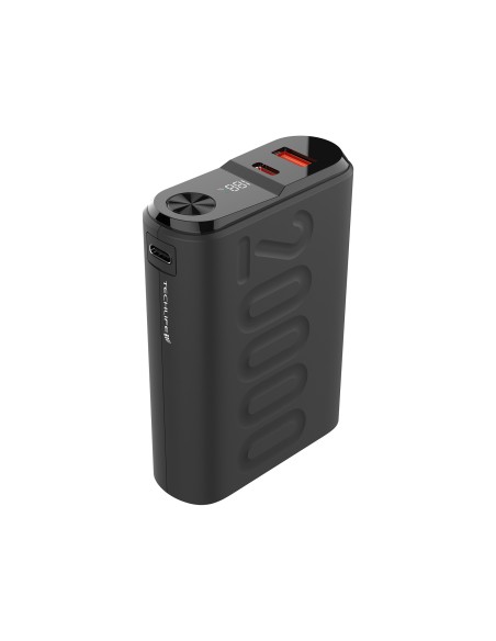 TECHLIFE TLMT0023 POWERBANK 20000MA USB-C IN/USB-A+C OUT LCD NERO