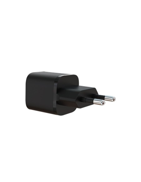 TECHLIFE TLMT0047 USB-C 25W ALIMENTATORE DA RETE NERO CARICA RAPIDA