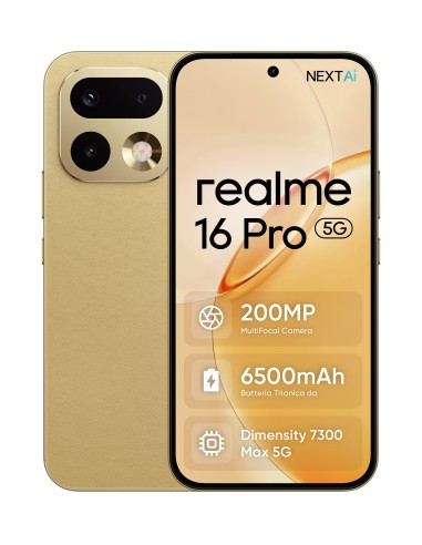 REALME 16 PRO 5G 256GB 8GB MASTER GOLD INT