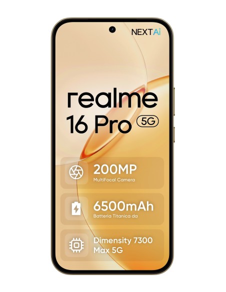 REALME 16 PRO 5G 256GB 8GB MASTER GOLD INT