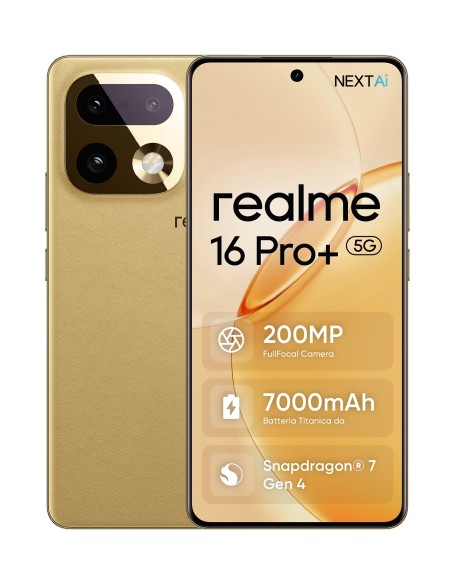 REALME 16 PRO+ 5G 512GB 12GB MASTERGOLD INT