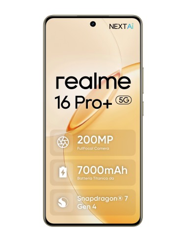 REALME 16 PRO+ 5G 512GB 12GB MASTERGOLD INT