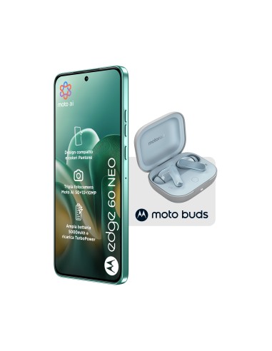 TIM MOTOROLA EDGE60 NEO 8+256GB FROSTBITE + MOTO BUDS (PACK)