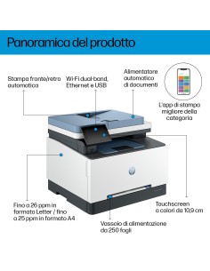 HP MFP3302FDW STAMPANTE LASERJET   COLOR 4IN1 WIFI 2