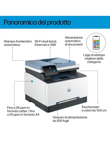 HP MFP3302FDW STAMPANTE LASERJET   COLOR 4IN1 WIFI