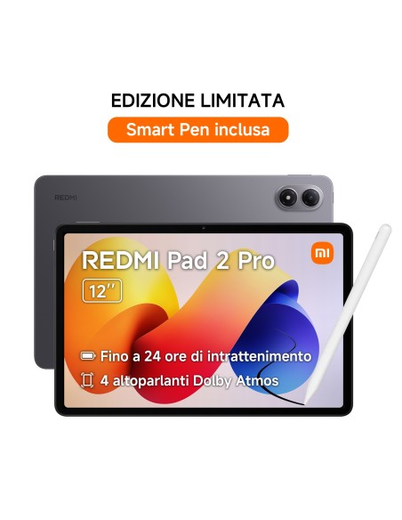 XIAOMI TABLET REDMI PAD 2 PRO 12,1" 6GB 128GB 2,5K GRAY + PEN