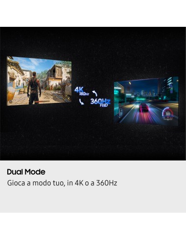 SAMSUNG ODISSEY G7 MONITOR 27" IPS 4K-180HZ FHD-360HZ PLAYSTATION