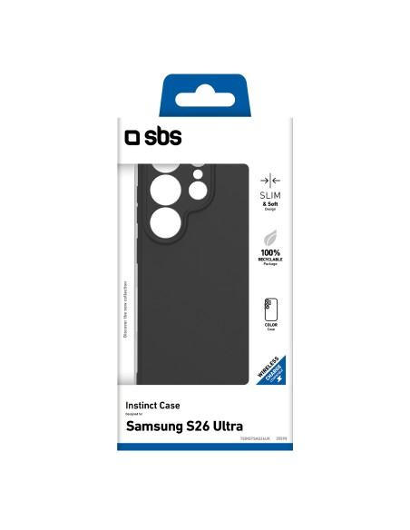 SBS TEINSTSAS26UK SAMSUNG S26 ULTRA COVER INSTINCT NERO
