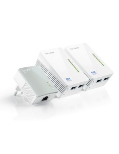 TPLINK TL-WPA4220TKIT AV600 2-PORT POWERLINE WIFI E LAN (KIT DA 3) 2