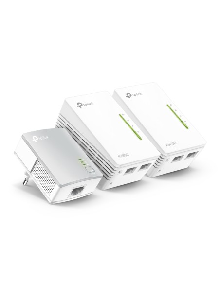 TPLINK TL-WPA4220TKIT AV600 2-PORT POWERLINE WIFI E LAN (KIT DA 3)