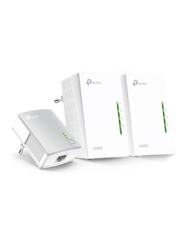 TPLINK TL-WPA4220TKIT AV600 2-PORT POWERLINE WIFI E LAN (KIT DA 3)