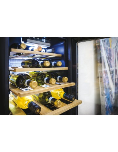 CANDY CWC021ELSP/N FRIGO CANTINA G 73LT CAP. 21 BOTT. 39DB NERO