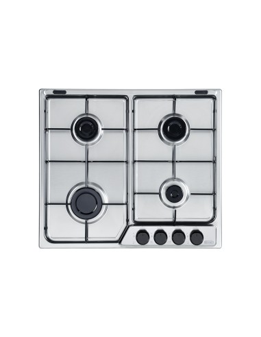 DE_LONGHI FFA46ASV PIANO COTTURA 60CM 4F INOX COMANDI FRONTALI