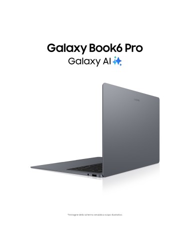 SAMSUNG GALAXY BOOK6 PRO NOTEBOOK  U7 365H 32GB 1TB 14" COPILOT+