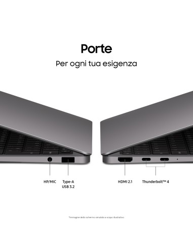 SAMSUNG GALAXY BOOK6 PRO NOTEBOOK  U7 365H 32GB 1TB 14" COPILOT+