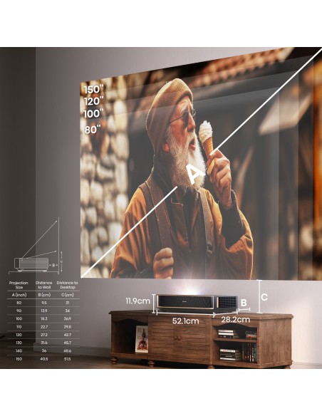 HISENSE LASER TV PT1 4K SMART