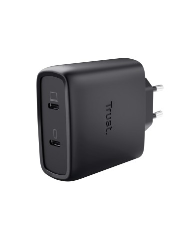 TRUST 25525 MAXO 2XUSB-C 65W GAN ALIMENTATORE NOTEBOOK CAVO 2M