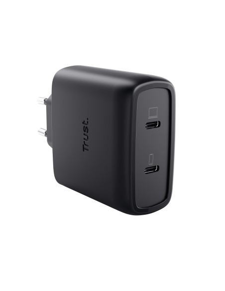 TRUST 25525 MAXO 2XUSB-C 65W GAN ALIMENTATORE NOTEBOOK CAVO 2M
