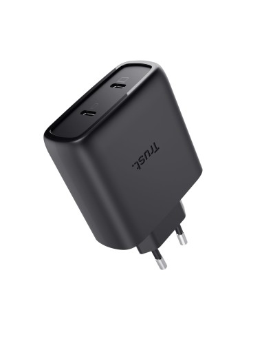 TRUST 25525 MAXO 2XUSB-C 65W GAN ALIMENTATORE NOTEBOOK CAVO 2M