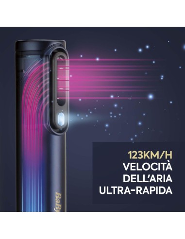 BABYLISS AS6550E AIRWAND PHON 3IN1 MULTIUSO 3VEL. 4TEMP. CAVO 2,5MT.